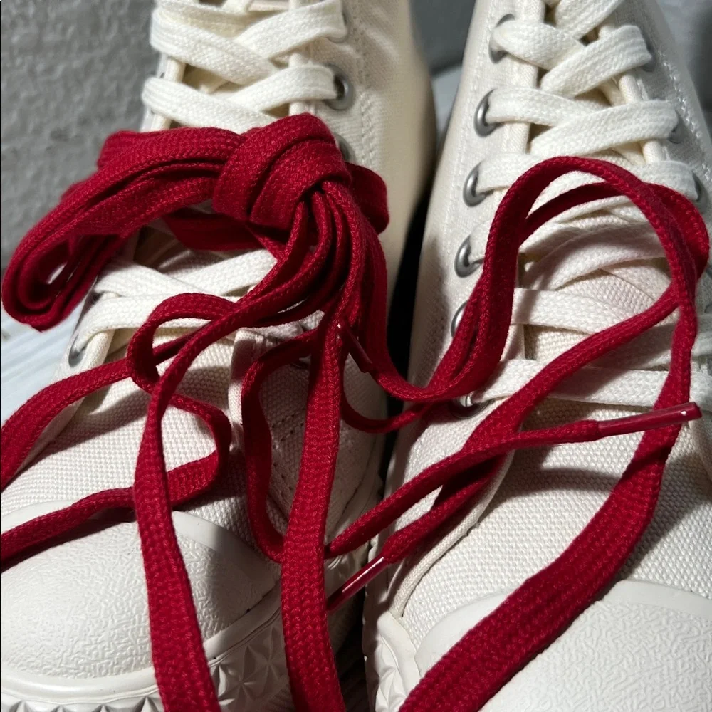 Mitchell & Ness Hood Rocket‎ 66 men’s High-Top Sneakers Streetwear white size 7